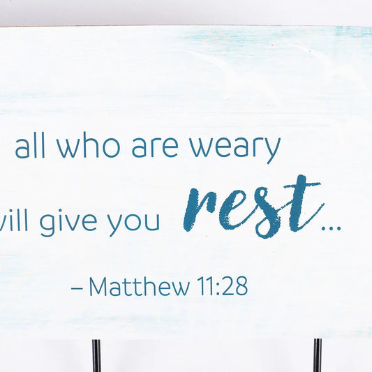 Come To Me Wood Sign With Hooks