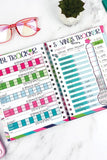 Non-Dated 52-Week Budget Binder - Striped Pattern