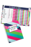 Non-Dated 52-Week Budget Binder - Striped Pattern