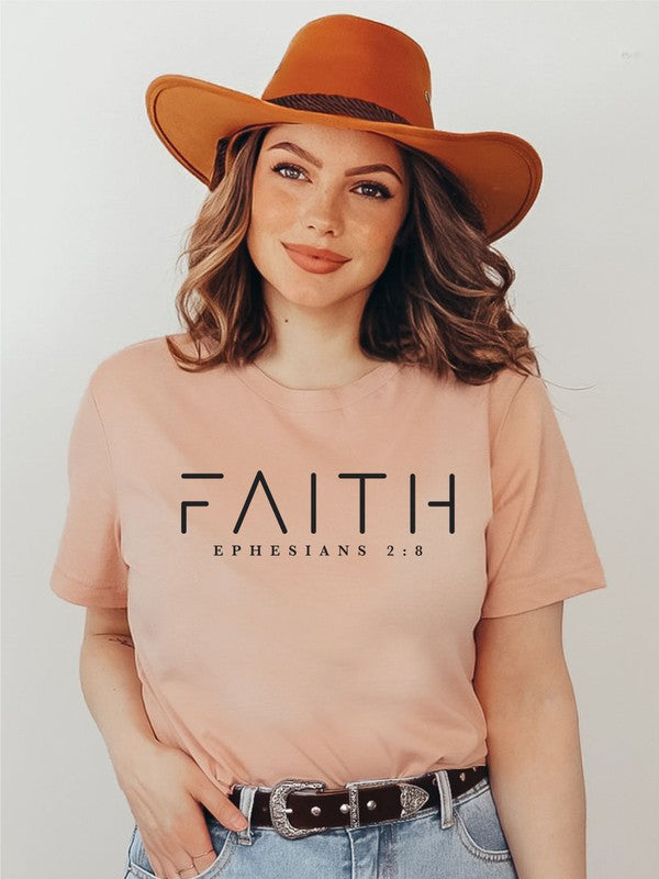 FAITH Ephesians 2:8 Short Sleeve Tee