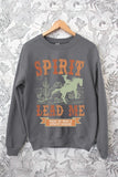 Desert Worship Spirit Graphic Fleece Sweatshirts