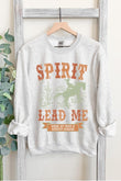 Desert Worship Spirit Graphic Fleece Sweatshirts