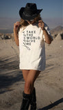 Take The World Give Me Jesus Graphic Tee Shirt