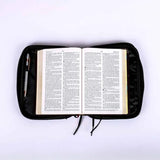 Bible Cover Canvas "Give Thanks" - Large