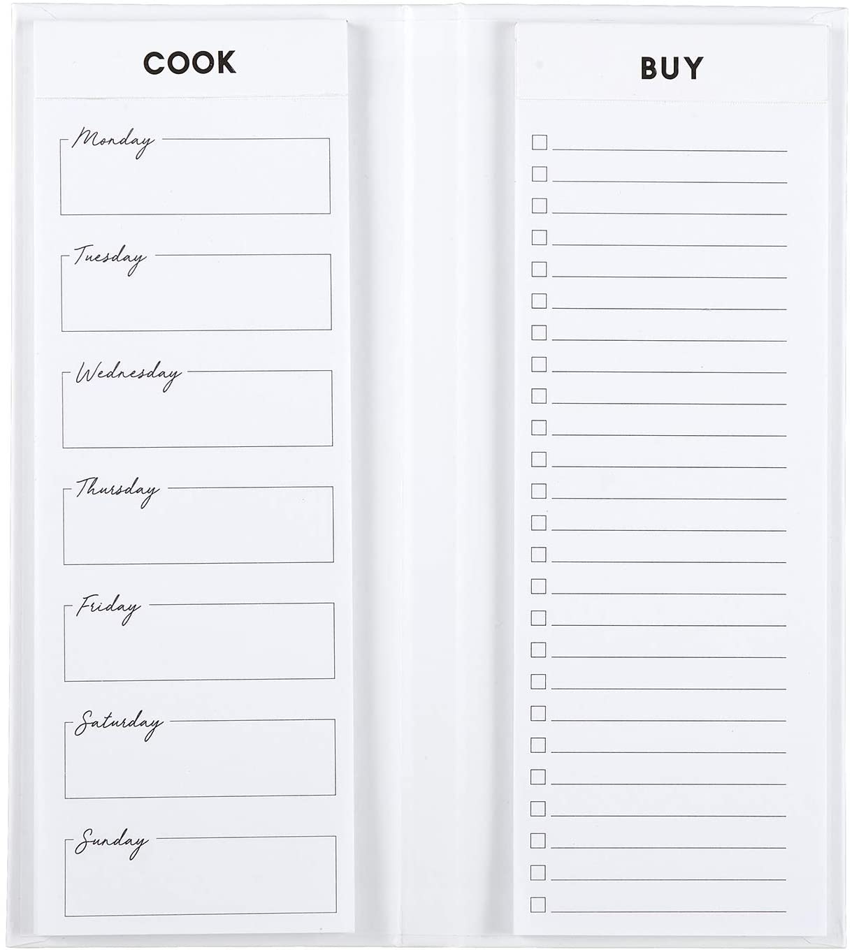 Live Organically Weekly Meal Planner