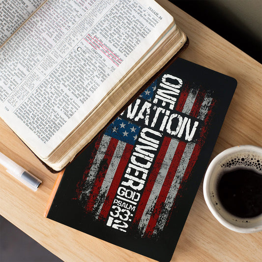 One Nation Cross Men's Paperback Journal