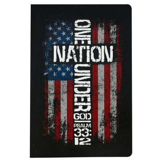 One Nation Cross Men's Paperback Journal