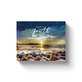 Peaceful Shore Scripture Wall Art Canvas